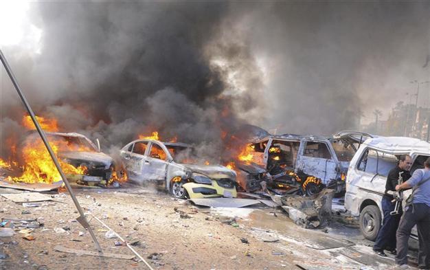 Damascus bombing killed at least 53: state TV