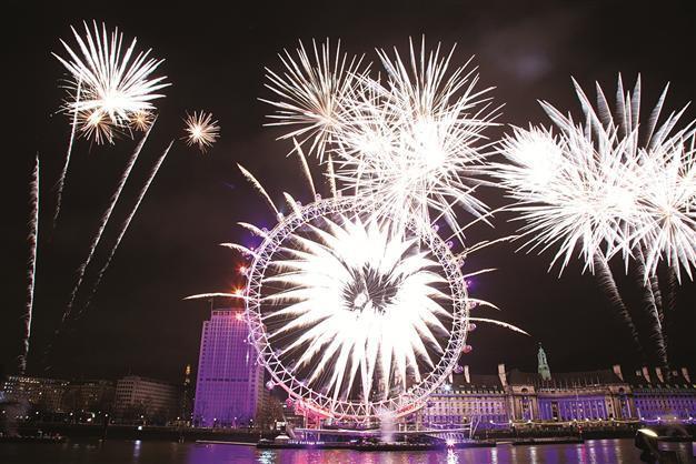 World celebrates 2013 with joy