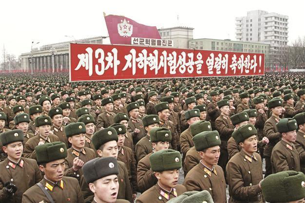 Thousands celebrate Pyongyang’s nuclear test