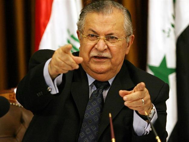 Ailing Iraq President Talabani can speak