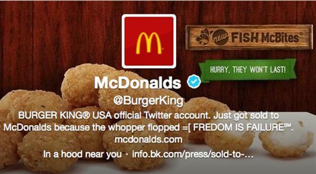 Burger Kings Twitter feed hit by Big Mac hack attack