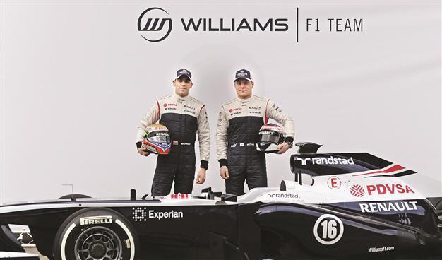 Williams takes wraps off car for new season