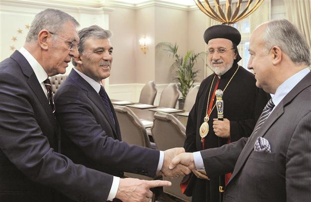 Turkish President Gül meets Syriac Church leader