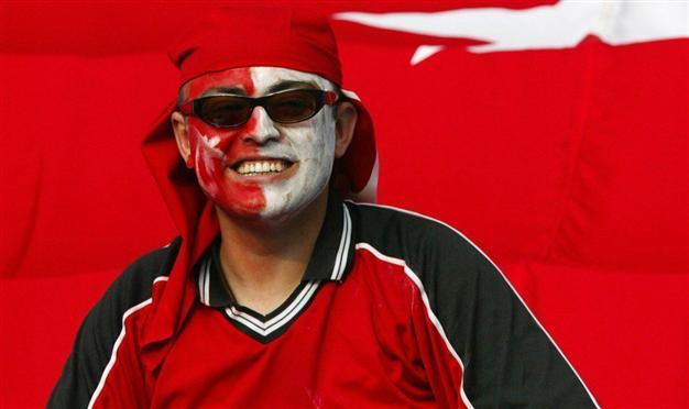 Uzbek fans banned from face painting