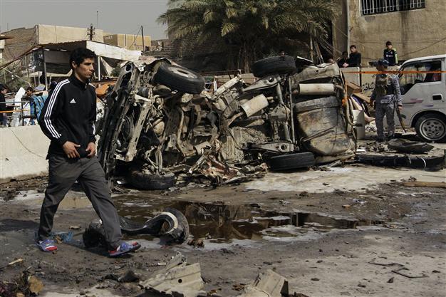 Car bombs in Iraq kill five