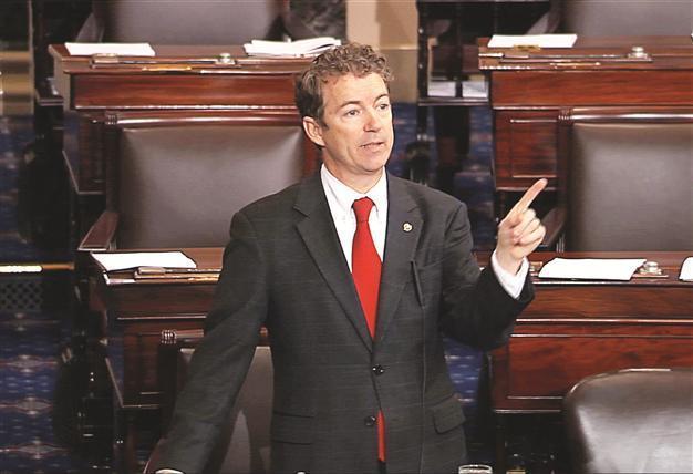 US senator ends long floor speech blocking CIA pick