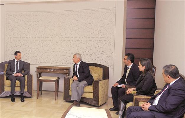 Turkish Opposition Chp Delegation Visits Al Assad T Rkiye News