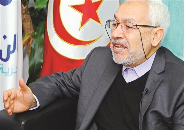 Ennahda chief pelted with stones in Tunisia