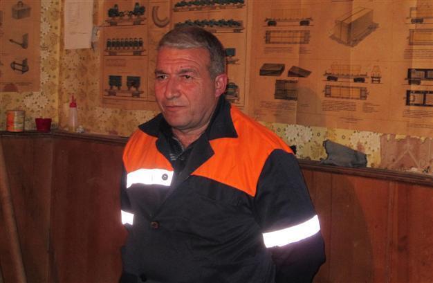 Armenian conductor waiting for that train for 20 years