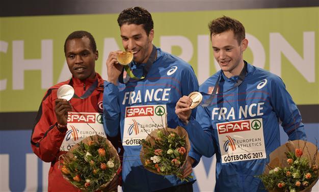 İlham Tanui Özbilen takes silver medal in 1500m indoor European meet