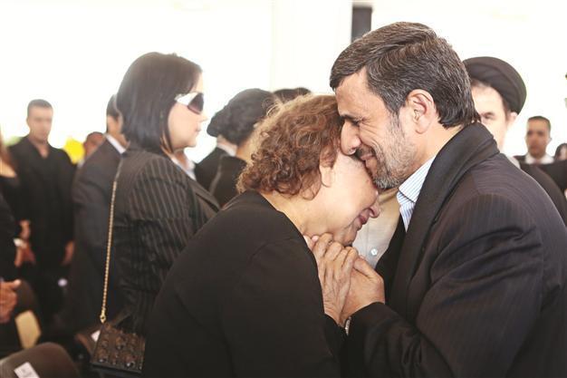 Iran’s head under fire for ‘hugging’