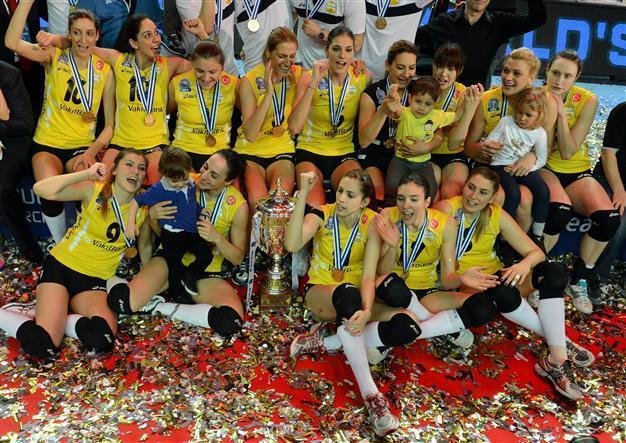 Turkish volleyball side Vakıfbank wins second European crown in 3 years