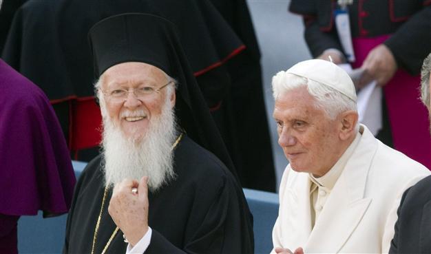 Greek Orthodox patriarch to stage first visit to popes inaugural Mass in 1,000 years
