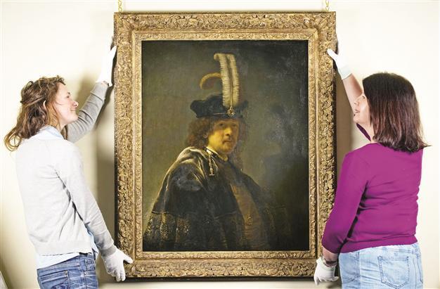 Rembrandt’s self-portrait confirmed in Britain