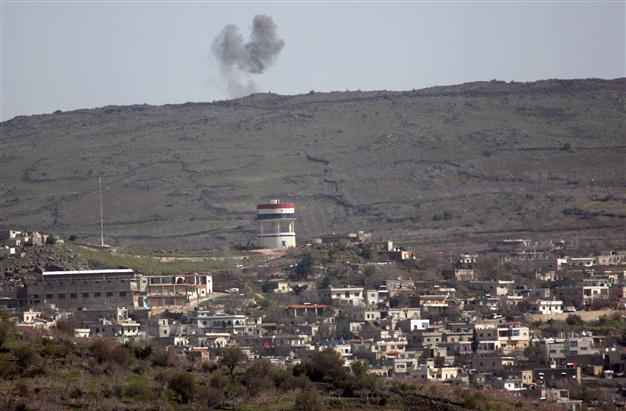 Israel says fires into Syria after Golan attack on troops