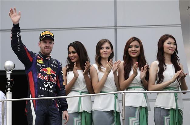 Vettel wins Malaysian Grand Prix