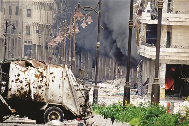 Chemical usage in Syria town remains mystery