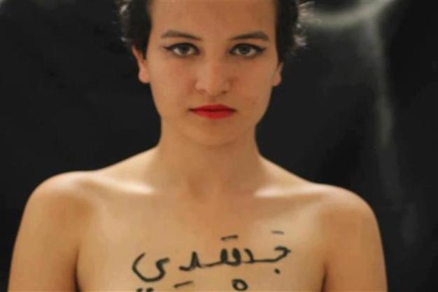 Tunisian topless activist feared missing is safe
