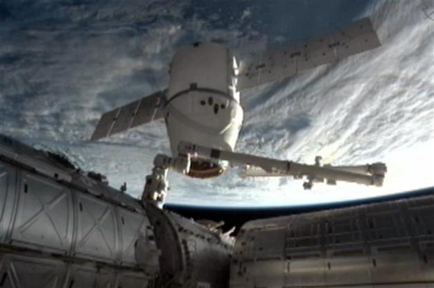 SpaceX capsule leaves space station after resupply mission