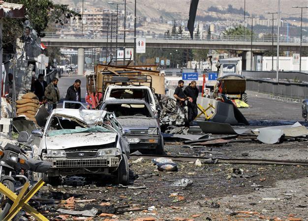Damascus suicide bombing leaves dead, wounded: State media