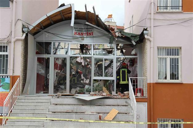 One killed, six injured as school canteen roof crumbles in Denizli