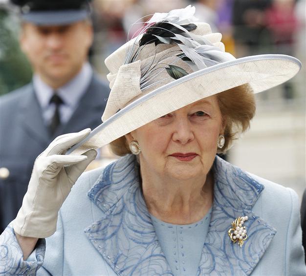 Former British PM Margaret Thatcher dead at 87