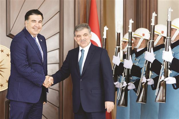 Georgian President holds talks in Ankara