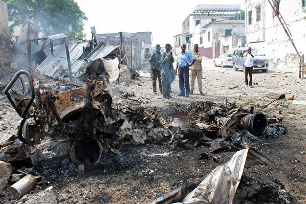 16 killed in Somali bombings, Turkish convoy hit