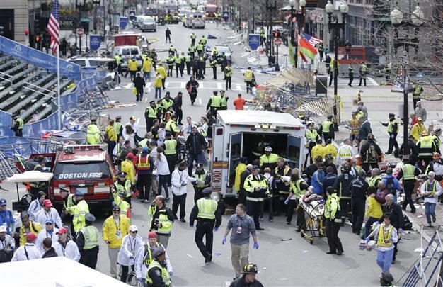 Three dead, over 100 hurt in Boston Marathon blasts