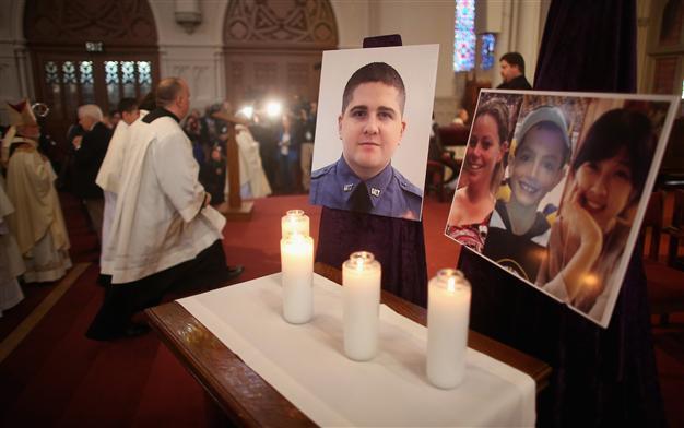 Boston services held to honor victims, responders
