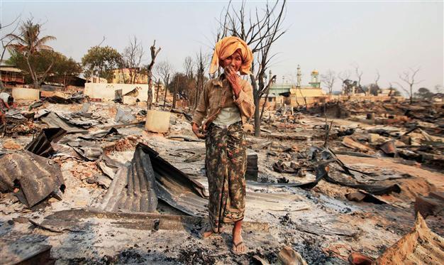 Myanmar aided killings of Muslims, says HRW report