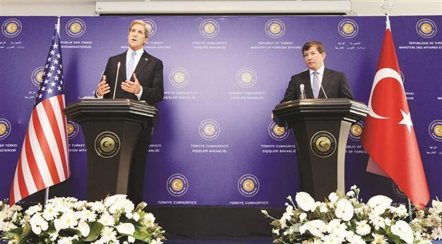 Syrian crisis top issue in new Kerry visit to Turkey