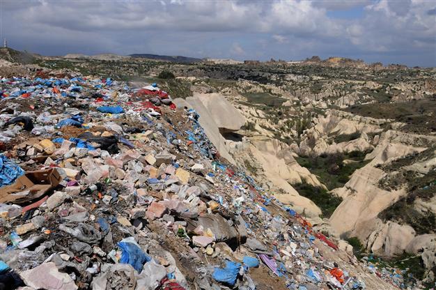 Cappadocia valley converted into dumpsite by municipality