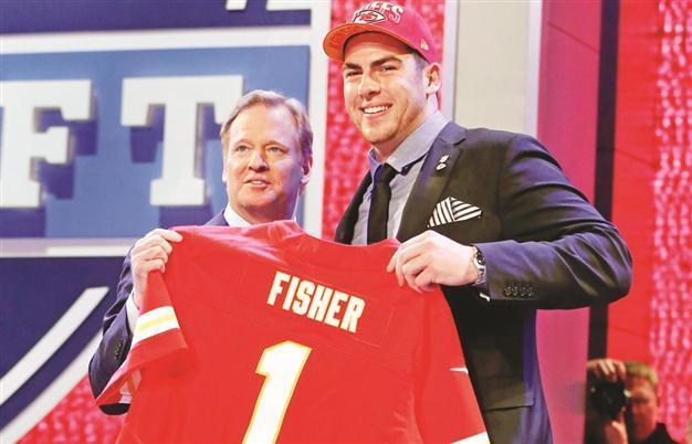 Fisher leads the linemen at NFL