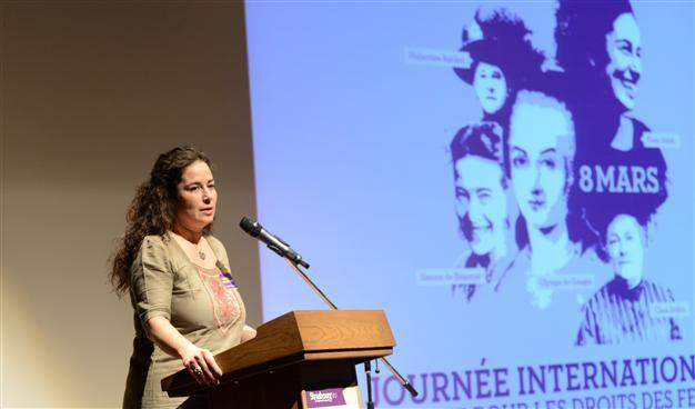 Sociologist Selek symbol of Woman’s Day in France