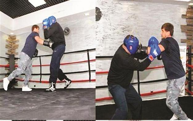 Chechen leader ‘punishes’ minister in boxing ring