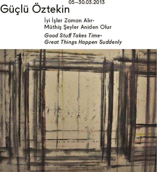 Güçlü Öztekin exhibit at Rampa