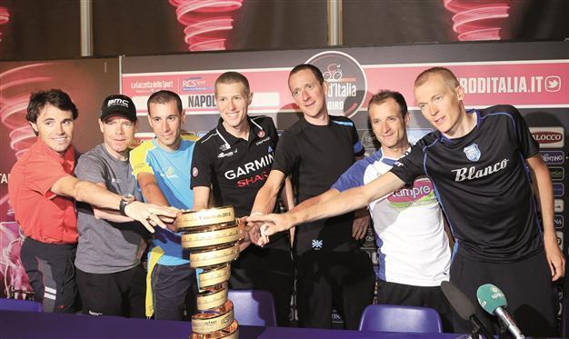 Hesjedal, Wiggo, Evans, Nibali fired up for Giro