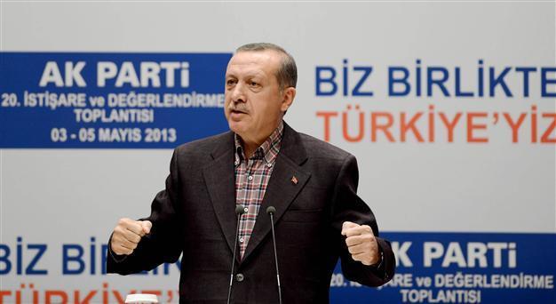 Turkish PM engages in an all-out bashing over Syria crisis