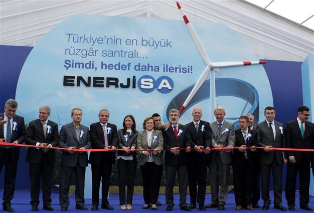 Enerjisa launches largest Turkish wind farm plant