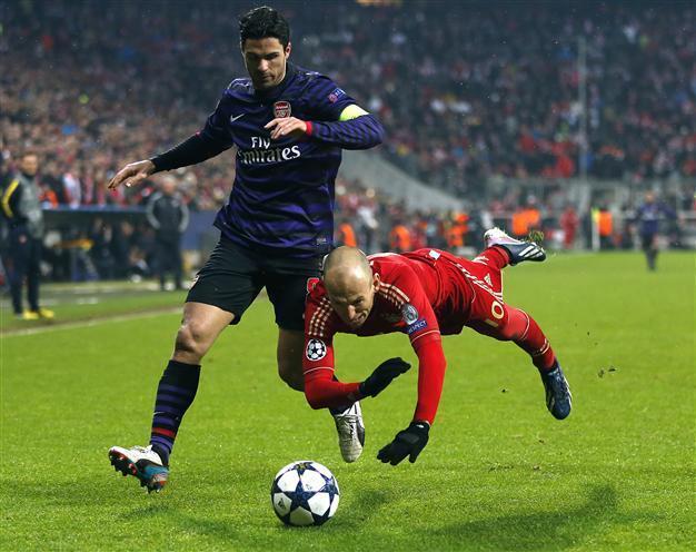 Gunners bow out despite win in Munich
