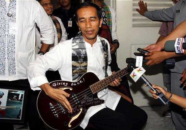Indonesian governors Metallica guitar confiscated