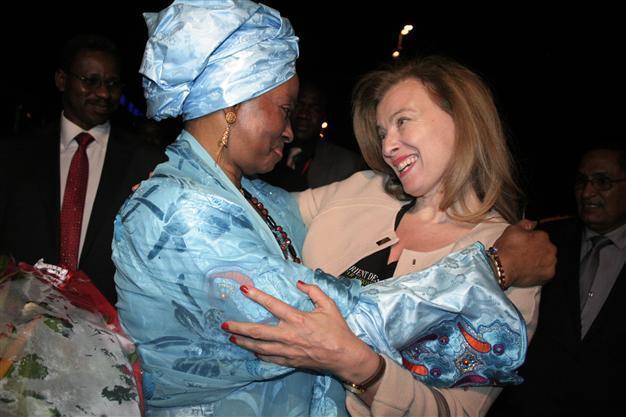 Frances first lady visits Malis war-torn north