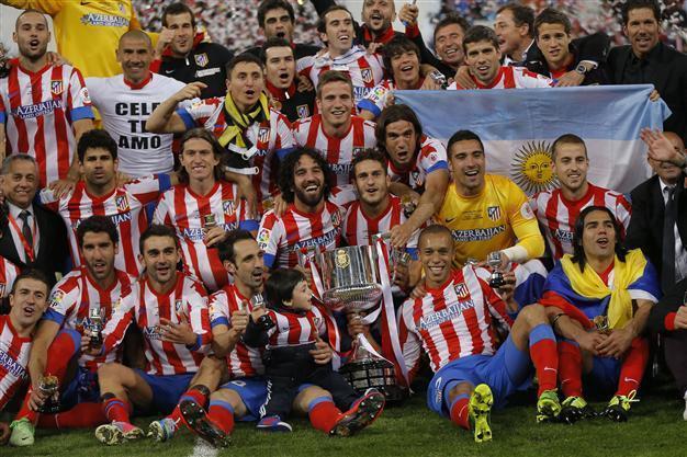 Arda Turans Atletico stun Real Madrid to win their 10th Kings Cup
