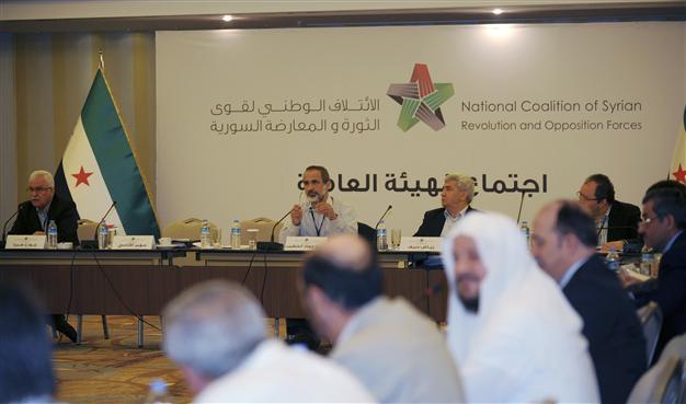 Syrian opposition resumes tough talks on unity key to peace push