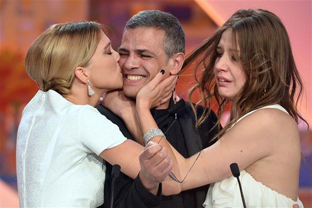Audacious lesbian love epic by French-Tunisian director wins the Palme dOr