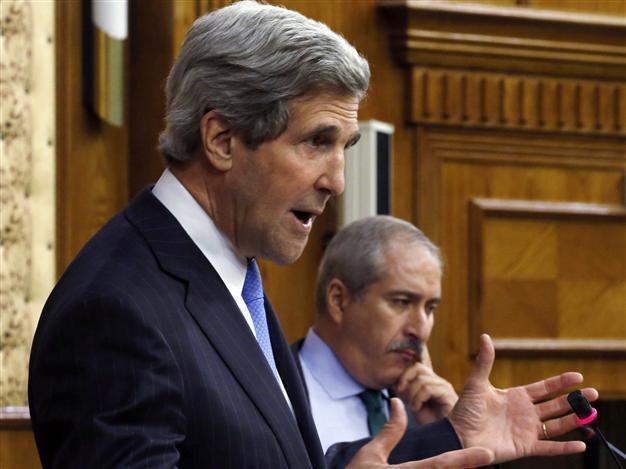 Kerry urges al-Assad to commit to peace ahead of talks