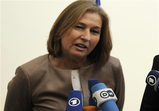 Israel government divided on peace issue: Justice Minister Livni
