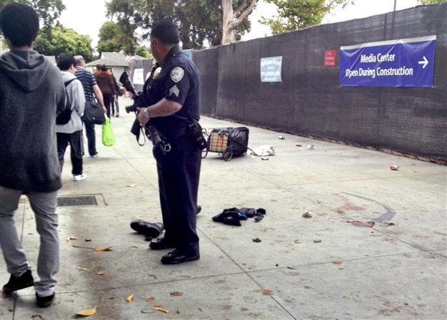 Gunman kills four in California, shot dead by police