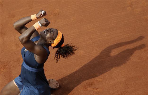 Serena reigns supreme in Paris